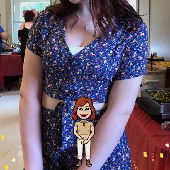 American Eagle Outfitters Other - Matching Two-Piece Romper